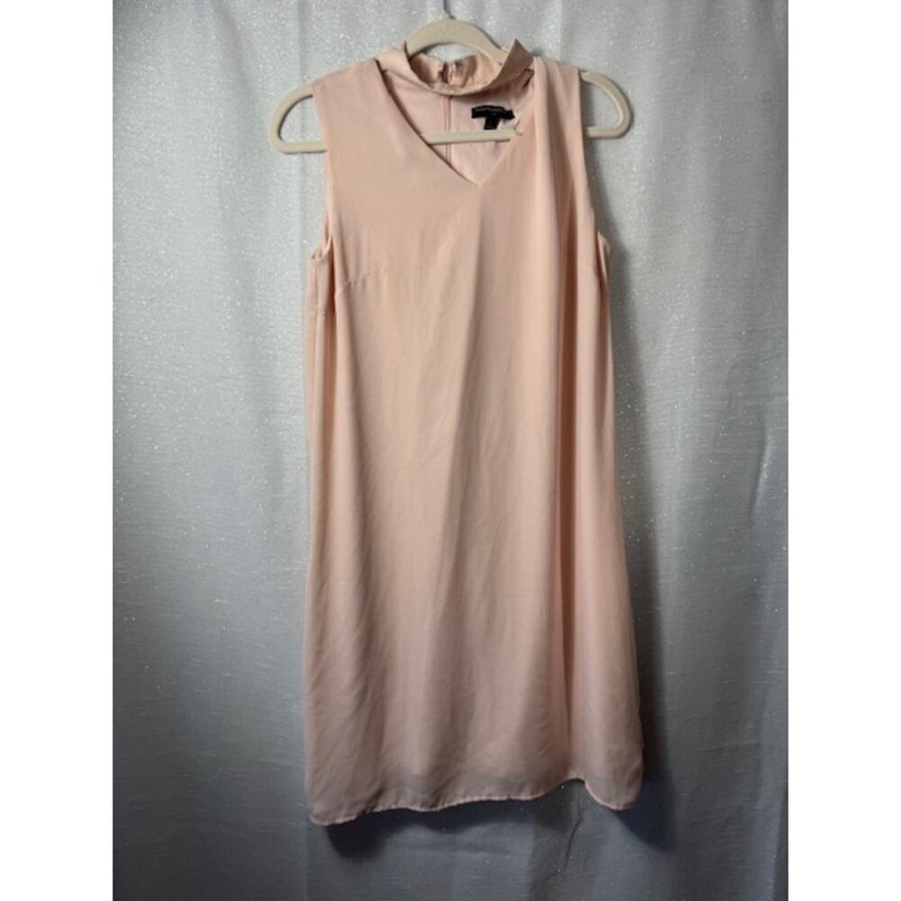 BANANA REPUBLIC PINK CHOKER DRESS SIZE 6